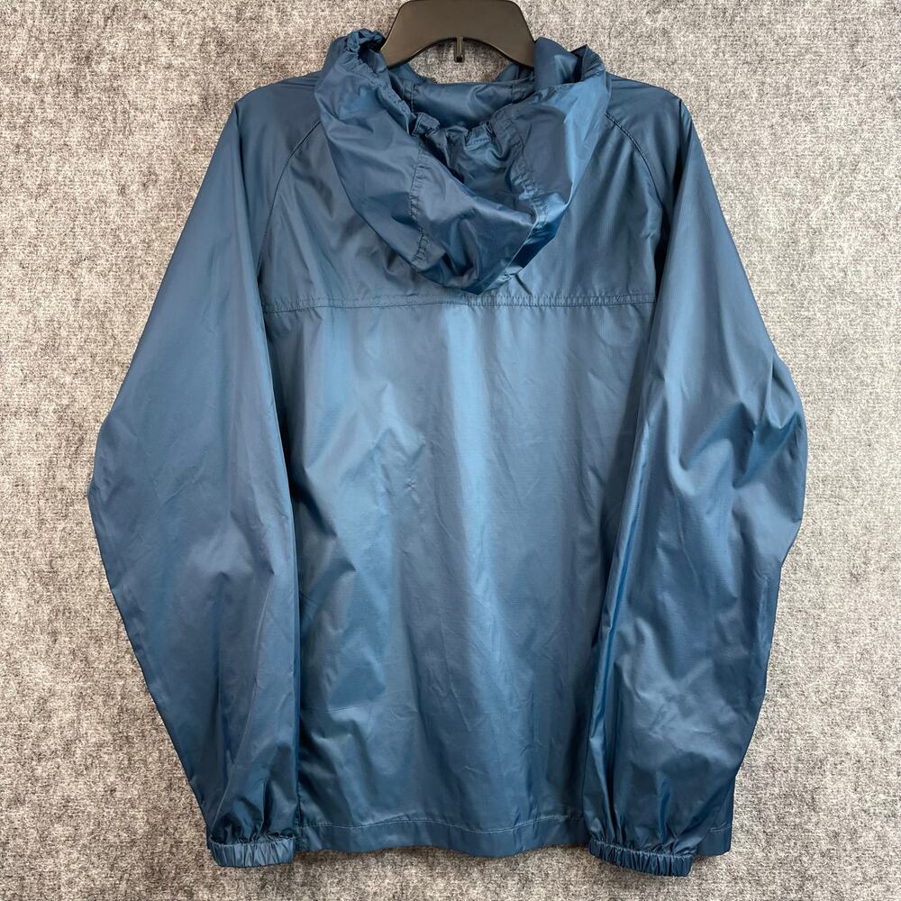 Eddie Bauer Windbreaker Jacket‎ Bandwidth Size Medium Blue